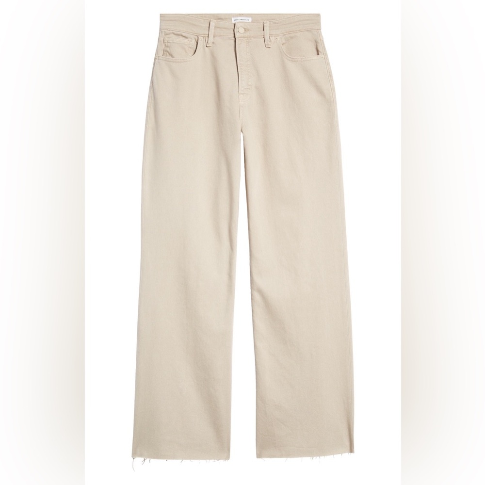 Good American Sand Wide Leg Jeans